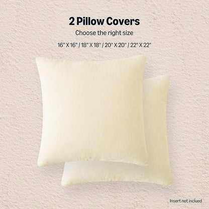 Amazon Basics Chenille Throw Pillow Covers, Home Decor Cushion Cover - Image 6