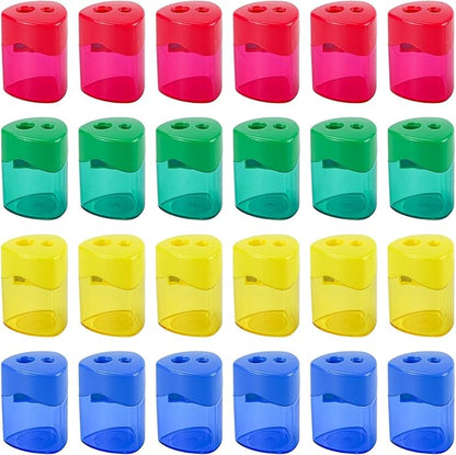 AUSTARK 24Pcs Pencil Sharpener Manual by AUSTARK