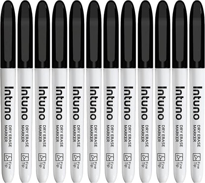 INTUNO Dry Erase Markers, Fine tip, Presentation by Unknown