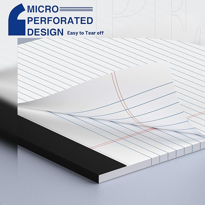 2-Pack Legal Pads 8.5"x11" Wide Ruled Note Pads - Image 3
