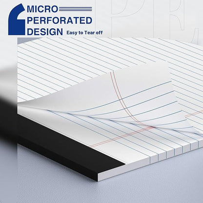 2-Pack Legal Pads 8.5"x11" Wide Ruled Note Pads - Image 3