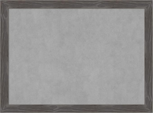 Amanti Art Grey Framed Magnetic Board 23x31 Medium Vision Board by AmantiArt
