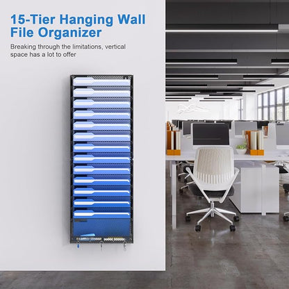 OUTWOLF 15 Tier Wall File Organizer - Image 2