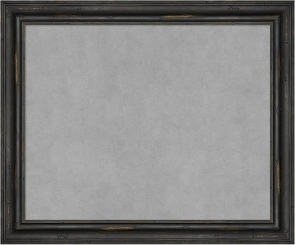 Amanti Art Black Framed Magnetic Board 19x23 Small Vision Board by AmantiArt