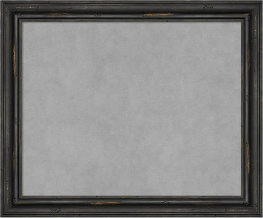 Amanti Art Black Framed Magnetic Board 19x23 Small Vision Board by AmantiArt
