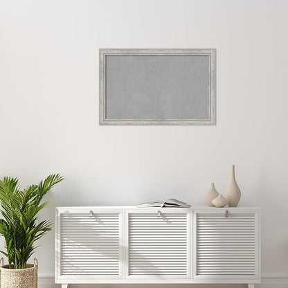 Amanti Art Silver Framed Magnetic Board 23x35 Large Vision Board - Image 5