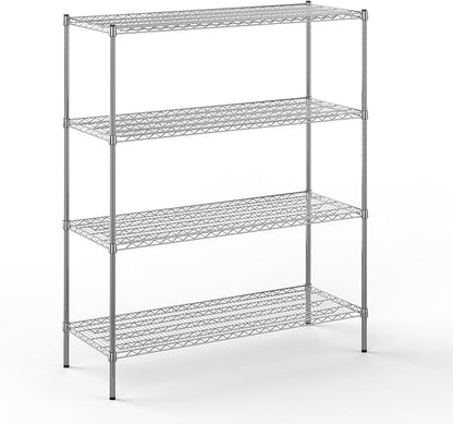 Regal Altair 21" Deep x 54" Wide x 64" Height Wire Shelving Kit | 4-Tier | NSF by Regal+Altair