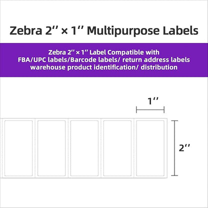 AveneMark 12 Rolls 2" x 1" Direct Thermal Labels - Image 3