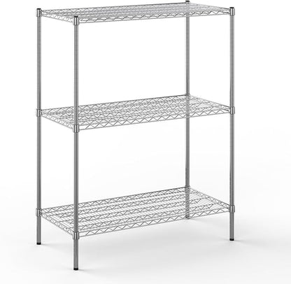 Regal Altair 21" Deep x 42" Wide x 54" Height Wire Shelving Kit | 3-Tier | NSF by Regal+Altair
