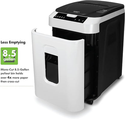 Aurora Commercial Grade 200-Sheet Auto Feed High Security Micro-Cut Paper - Image 5