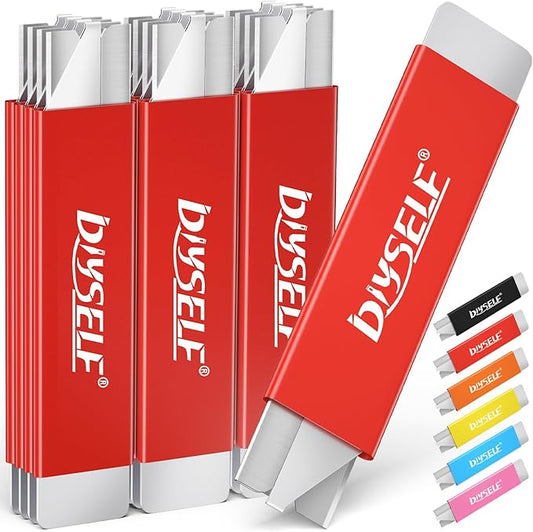 DIYSELF 12 Pack Box Cutters, Utility Knife Aluminum Alloy, Razor Knife Utility by DIYSELF