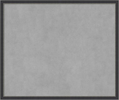 Amanti Art Black Framed Magnetic Board 21x25 Medium Vision Board by AmantiArt