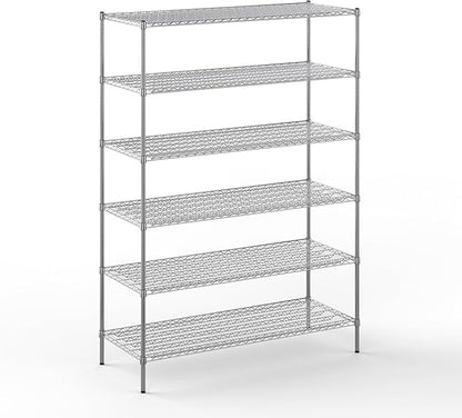 Regal Altair 24" Deep x 60" Wide x 86" Height Wire Shelving Kit | 6-Tier | NSF by Regal+Altair