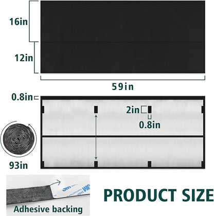 EcoBrisa 60" Under Desk Privacy Panel - Image 2