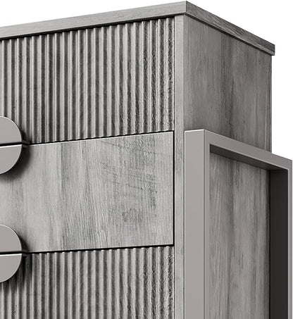 LGHM Fluted Dresser for Bedroom - Image 9