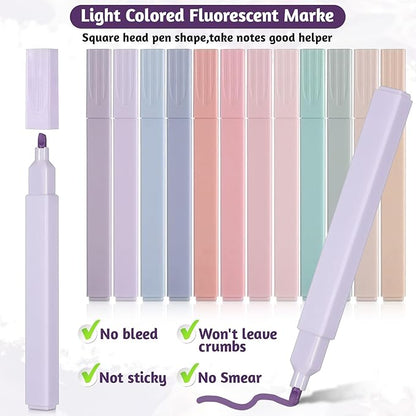 IANFAN 120 Pcs Bible Highlighters Aesthetic, Chisel Tip Cute Pastel - Image 5