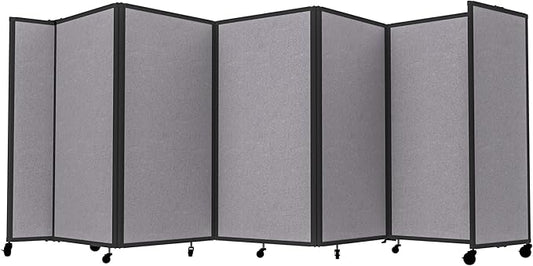 Versare Room Divider 360 Portable Wall Partition | Folding Panels | Large by VERSARE