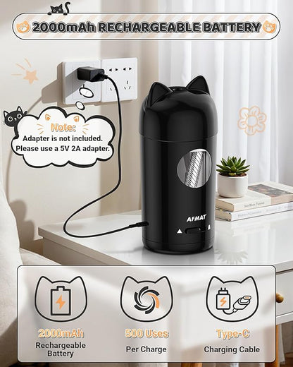 AFMAT Electric Pencil Sharpener, Fully Automatic Pencil Sharpener - Image 6