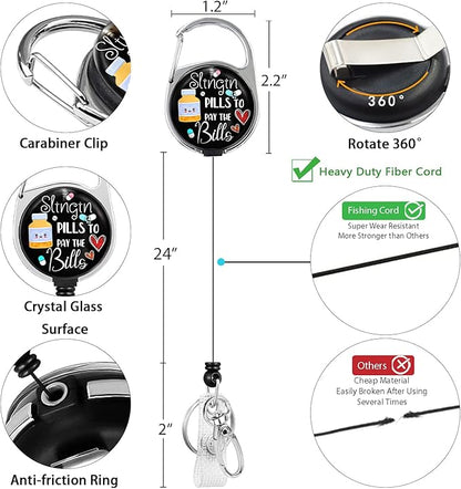 Pharmacy Pharmacist Chill Pill Lanyards - Image 5