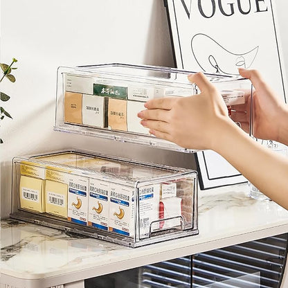 Sgoostood Pull Out Drawer Medicine Box by sgoostood