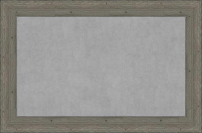 Amanti Art Grey Framed Magnetic Board 31x47 Large Vision Board by AmantiArt