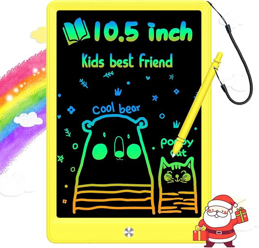 BUKEBU LCD Writing Tablet Doodle Board, 10.5 inch Colorful Drawing Pad by BUKEBU