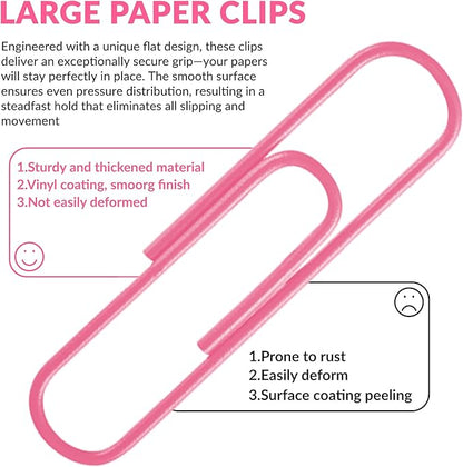 Jumbo Paper Clips, 2 Inch Large Paper Clip - Image 5