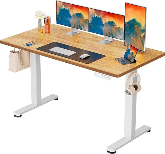 ErGear Height Adjustable Electric Standing Desk, 63 x 28 Inches Sit Stand up by ErGear