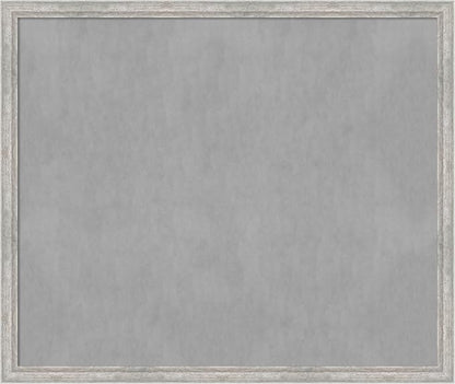 Amanti Art Silver Framed Magnetic Board 43x51 Oversize Vision Board by AmantiArt
