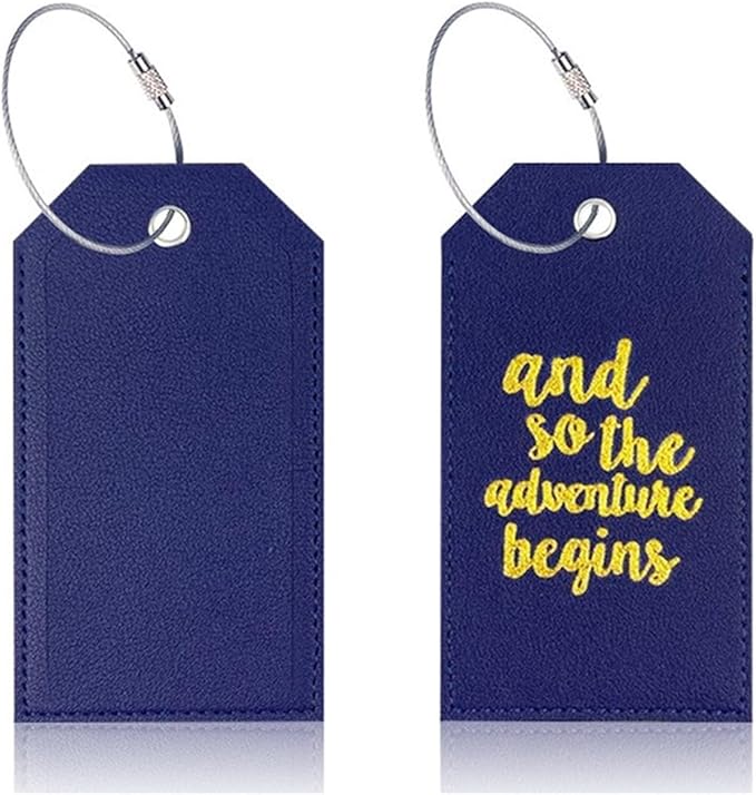 Portable Leather Travel Labels - Image 5