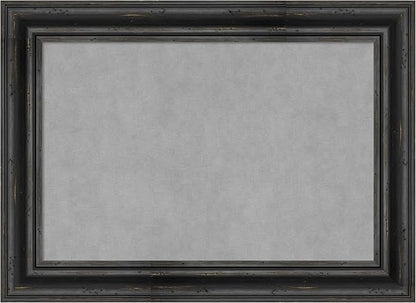 Amanti Art Black Framed Magnetic Board 21x29 Medium Vision Board by AmantiArt