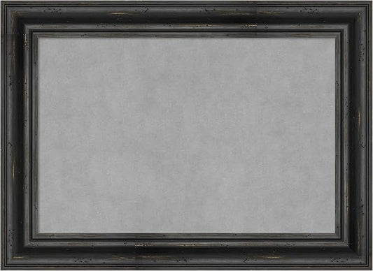 Amanti Art Black Framed Magnetic Board 21x29 Medium Vision Board by AmantiArt