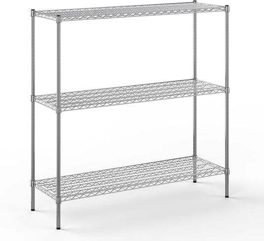 Regal Altair 18" Deep x 54" Wide x 54" Height Wire Shelving Kit | 3-Tier | NSF by Regal+Altair