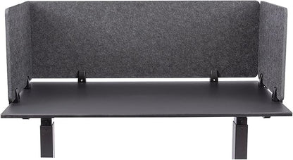 ReFocus™ Raw Clamp-On Acoustic Desk Divider – Reduce Noise and Visual by SStandUpDeskStore