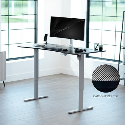 VIVO Electric 63 x 32 in Standing Desk, Memory Height Adjustment, 1B Series - Image 3