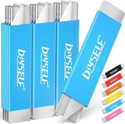 DIYSELF Box Cutters, 12 Pack Box Cutter Retractable, Box Cutters Knife by DIYSELF