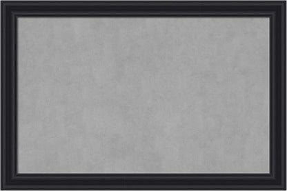 Amanti Art Black Framed Magnetic Board 24x36 Large Vision Board by AmantiArt