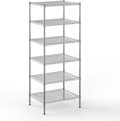 Regal Altair 24" Deep x 30" Wide x 74" Height Wire Shelving Kit | 6-Tier | NSF by Regal+Altair