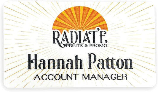 Custom Name Tag Full Color by SimpleSentimental
