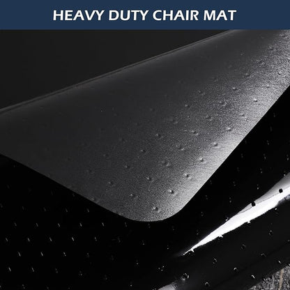 SALLOUS Chair Mat for Carpet, Heavy Duty Vinyl Floor Mat - Image 6