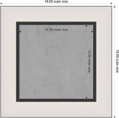 Amanti Art Silver Framed Magnetic Board 18x18 X-Small Vision Board - Image 2