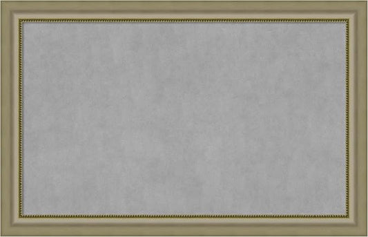 Amanti Art Silver Framed Magnetic Board 29x45 Large Vision Board by AmantiArt