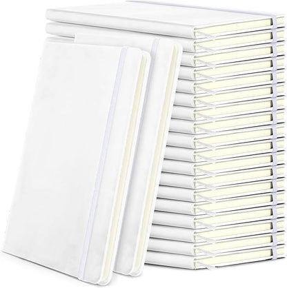 Honoson 20 Pack Lined Journal Notebooks A5 Hardcover Executive Notebook 5.5" x by Honoson