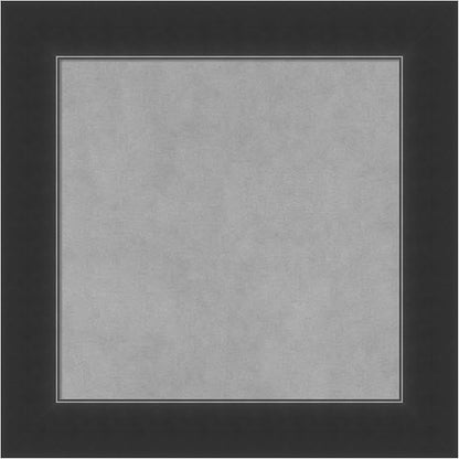 Amanti Art Black Framed Magnetic Board 21x21 Small Vision Board by AmantiArt