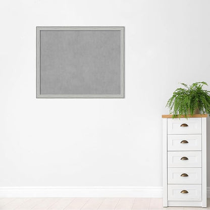 Amanti Art Silver Framed Magnetic Board 35x43 X-Large Vision Board - Image 5