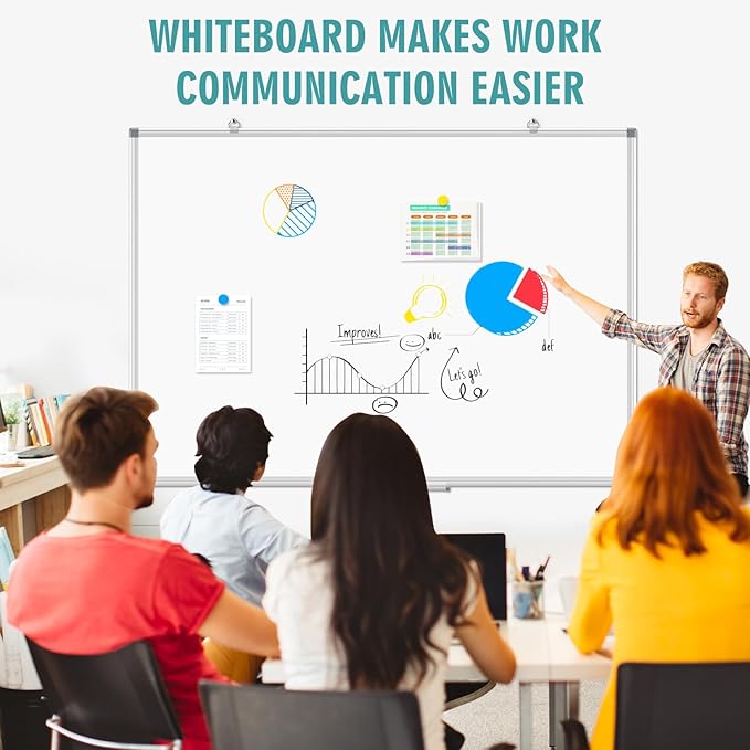 Large Whiteboard Dry Erase Board - Image 7
