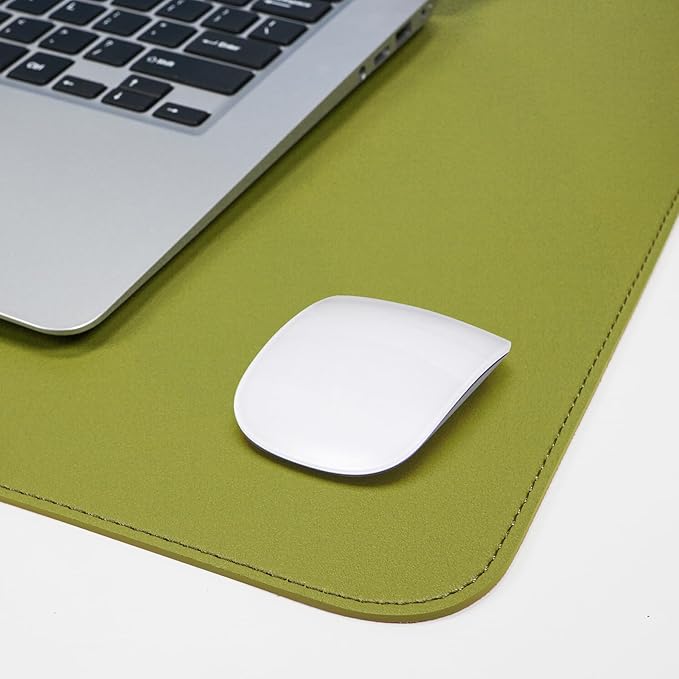 Leather Desk pad Protector, Large Desk mat - Image 4
