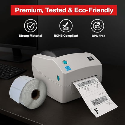 Direct Thermal Labels Roll 2-1/4" x 1-1/4", 10 Rolls, Compatible - Image 4