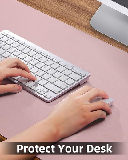Extra Large Leather Desk Protector, Office Mat, Mouse & Laptop Pad, Non-Slip - Image 3