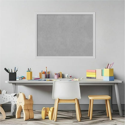 Amanti Art Silver Framed Magnetic Board 19x25 Medium Vision Board - Image 5